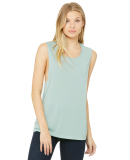 BELLA+CANVAS B8803  Womens Flowy Muscle Tank in Dusty blue