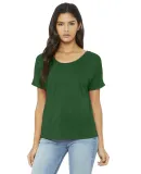 BELLA 8816 Womens Loose T-Shirt in Kelly