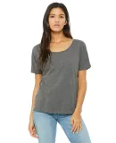 BELLA 8816 Womens Loose T-Shirt in Dp hthr speckled