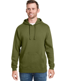 8815 J. America - Tailgate Hooded Sweatshirt in Olive