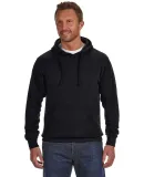 8620 J. America - Cloud Fleece Hooded Pullover Swe BLACK