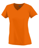 1790 Augusta Sportswear - Ladies' V-Neck Wicking T in Power orange