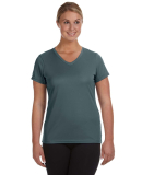 1790 Augusta Sportswear - Ladies' V-Neck Wicking T in Graphite