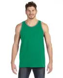 986 Anvil - Lightweight Fashion Tank HTH GRN/ HTH GRY