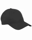 Big Accessories BX880 6-Panel Unstructured Hat in Black