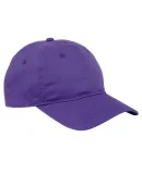 Big Accessories BX880 6-Panel Unstructured Hat in Team purple