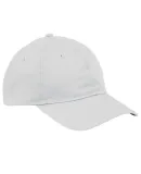 Big Accessories BX880 6-Panel Unstructured Hat in White