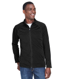 DG420 Devon & Jones Men's Stretch Tech-Shell?Compa in Black