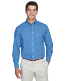 D620 Devon & Jones Men's Crown Collection Solid Br in French blue