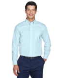 D620 Devon & Jones Men's Crown Collection Solid Br in Crystal blue