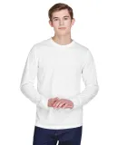 88199 Core 365 Agility  Men's Performance Long Sle WHITE