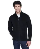 88190 Core 365 Journey  Men's Fleece Jackets BLACK