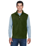 88191 Core 365 Journey  Men's Fleece Vest in Forest