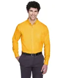 88193 Core 365 Operate  Men's Long Sleeve Twill Sh CAMPUS GOLD