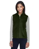 78191 Core 365 Journey  Ladies' Fleece Vest FOREST