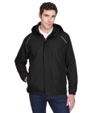 88189T Core 365 Men's Tall Brisk Insulated Jacket in Black