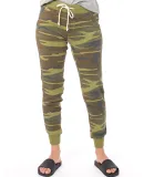 Alternative Apparel 31082F Ladies Fleece Jogger in Camo