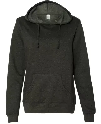 SS650 Independent Trading Co. Juniors' Lightweight Pullover Hooded Sweatshirt Charcoal Heather
