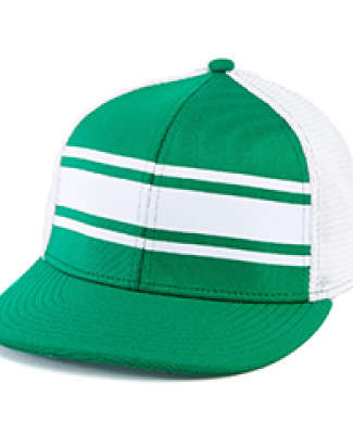 Alternative H0115H Wrigley Ball Cap KELLY GREEN/ WHT