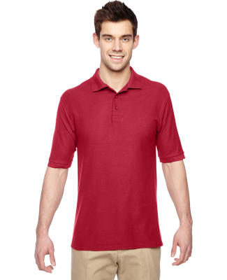  537 Jerzees Men's Easy Care™ Pique Polo in True red