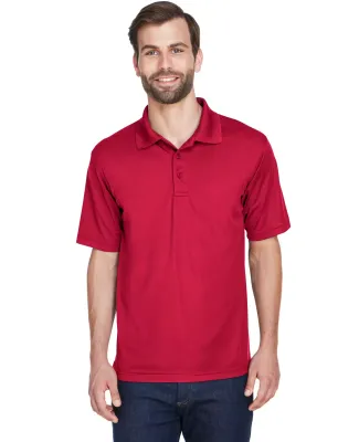 8210 UltraClub® Men's Cool & Dry Mesh Piqué Polo CARDINAL