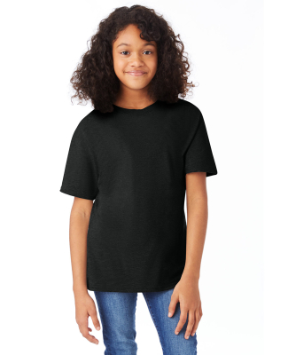 498Y Hanes Youth nano-T® T-Shirt in Black