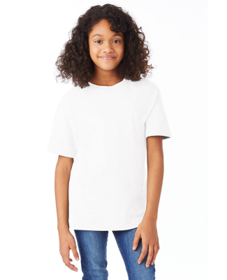 498Y Hanes Youth nano-T® T-Shirt in White