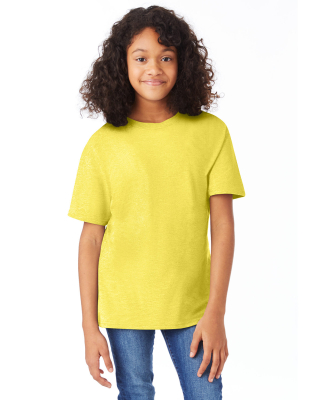 498Y Hanes Youth nano-T® T-Shirt in Yellow