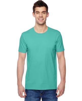 SF45 Fruit of the Loom Adult Sofspun T-Shirt in Cool mint