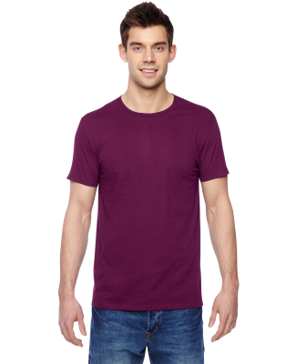 SF45 Fruit of the Loom Adult Sofspun T-Shirt in Wild plum