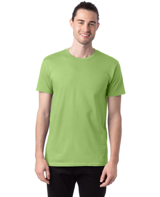 4980 Hanes 4.5 ounce Ring-Spun T-shirt in Lime