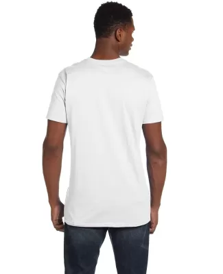 4980 Hanes 4.5 ounce Ring-Spun T-shirt in White