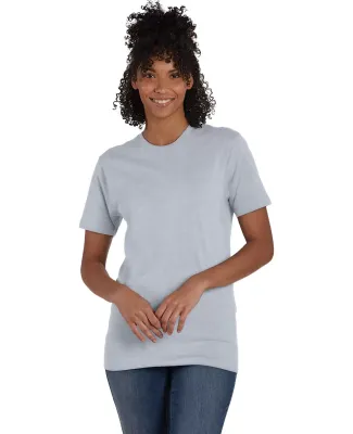 4980 Hanes 4.5 ounce Ring-Spun T-shirt in Silverstone hthr
