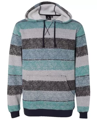 B8603 Burnside - Printed Striped Fleece Sweatshirt Catalog