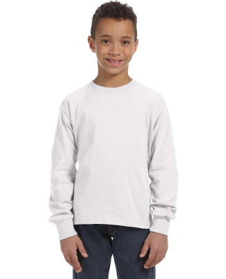 4930B Fruit of the Loom Youth 5 oz., 100% Heavy Co in White