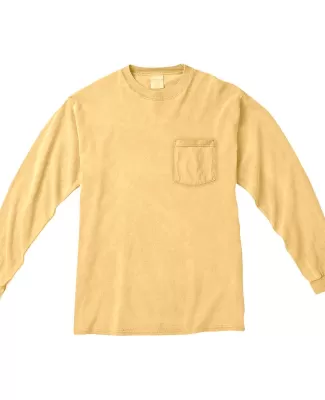 4410 Comfort Colors - Long Sleeve Pocket T-Shirt in Butter