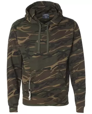 8615 J. America Tailgate Hooded Fleece Pullover CAMOUFLAGE