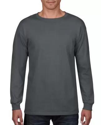 784AN Anvil Midweight Long-Sleeve T-Shirt CHARCOAL