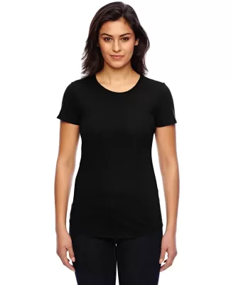 6750L Anvil Ladies' Triblend Scoop Neck T-Shirt BLACK