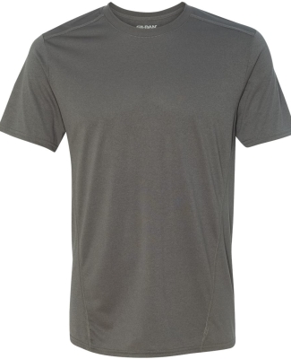 Gildan G470 Adult Tech T-Shirt MARBLED CHARCOAL