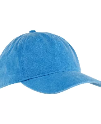 Authentic Pigment 1910 Pigment-Dyed Dad Hat in Royal caribe