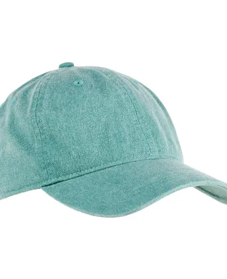 Authentic Pigment 1910 Pigment-Dyed Dad Hat in Seafoam