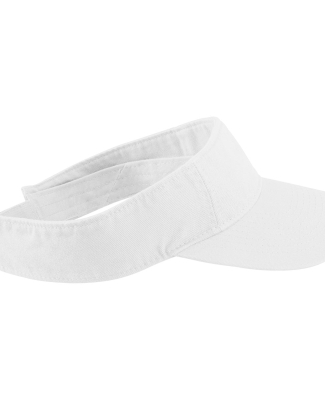 1915 Authentic Pigment Direct-Dyed Twill Visor in White