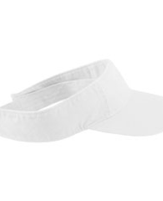 1915 Authentic Pigment Direct-Dyed Twill Visor WHITE