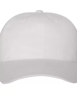 Yupoong 6245CM Unstructured Classic Dad Hat WHITE