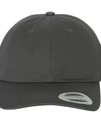 Yupoong 6245CM Unstructured Classic Dad Hat DARK GREY