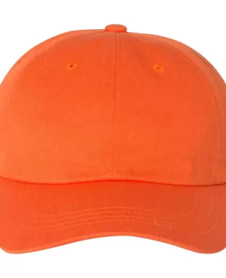 Yupoong 6245CM Unstructured Classic Dad Hat ORANGE