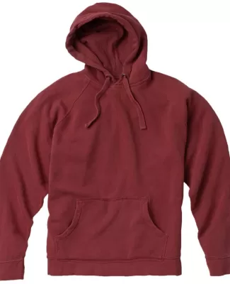 Comfort Colors 1567 Garment Dyed Hooded Pullover S in Crimson