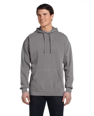 Comfort Colors 1567 Garment Dyed Hooded Pullover S in Grey