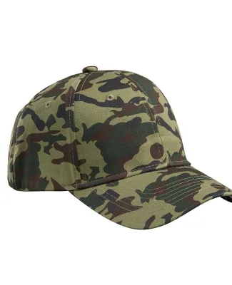 BX024 Big Accessories Structured Camo Hat in Forest camo